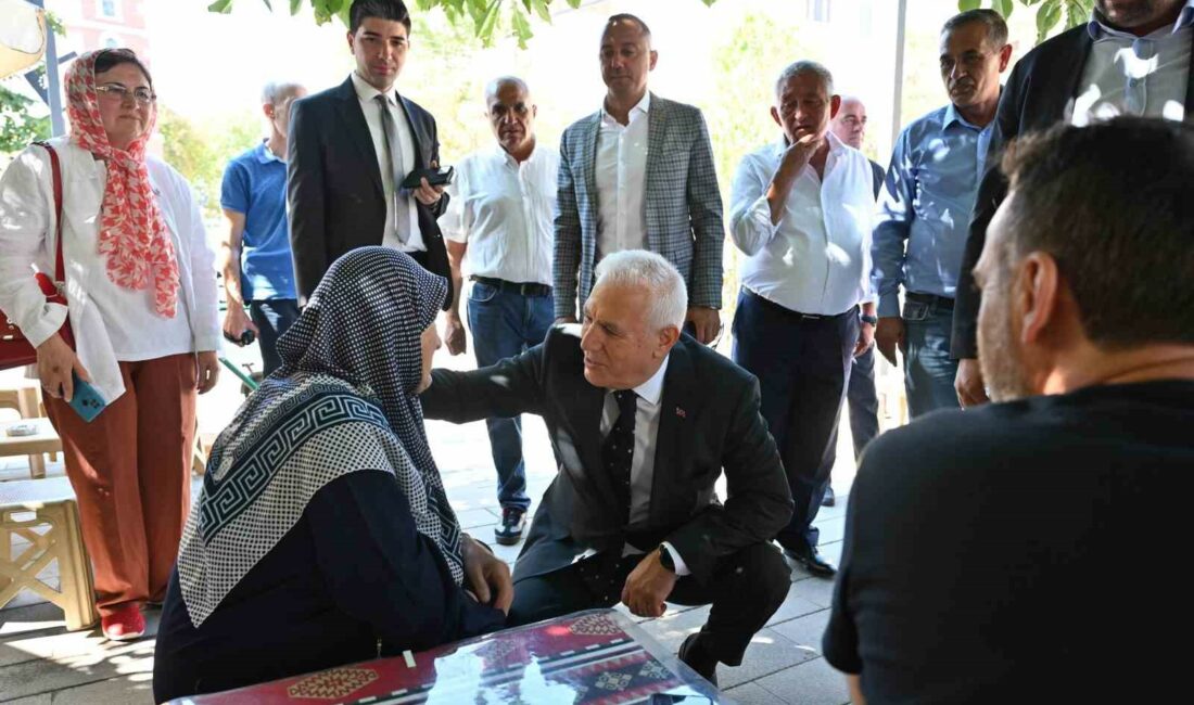 Bozbey, makamını Yenişehir’e taşıdı BURSA BÜYÜKŞEHİR BELEDİYE BAŞKANI MUSTAFA BOZBEY’İN SORUNLARI YERİNDE TESPİT EDİP