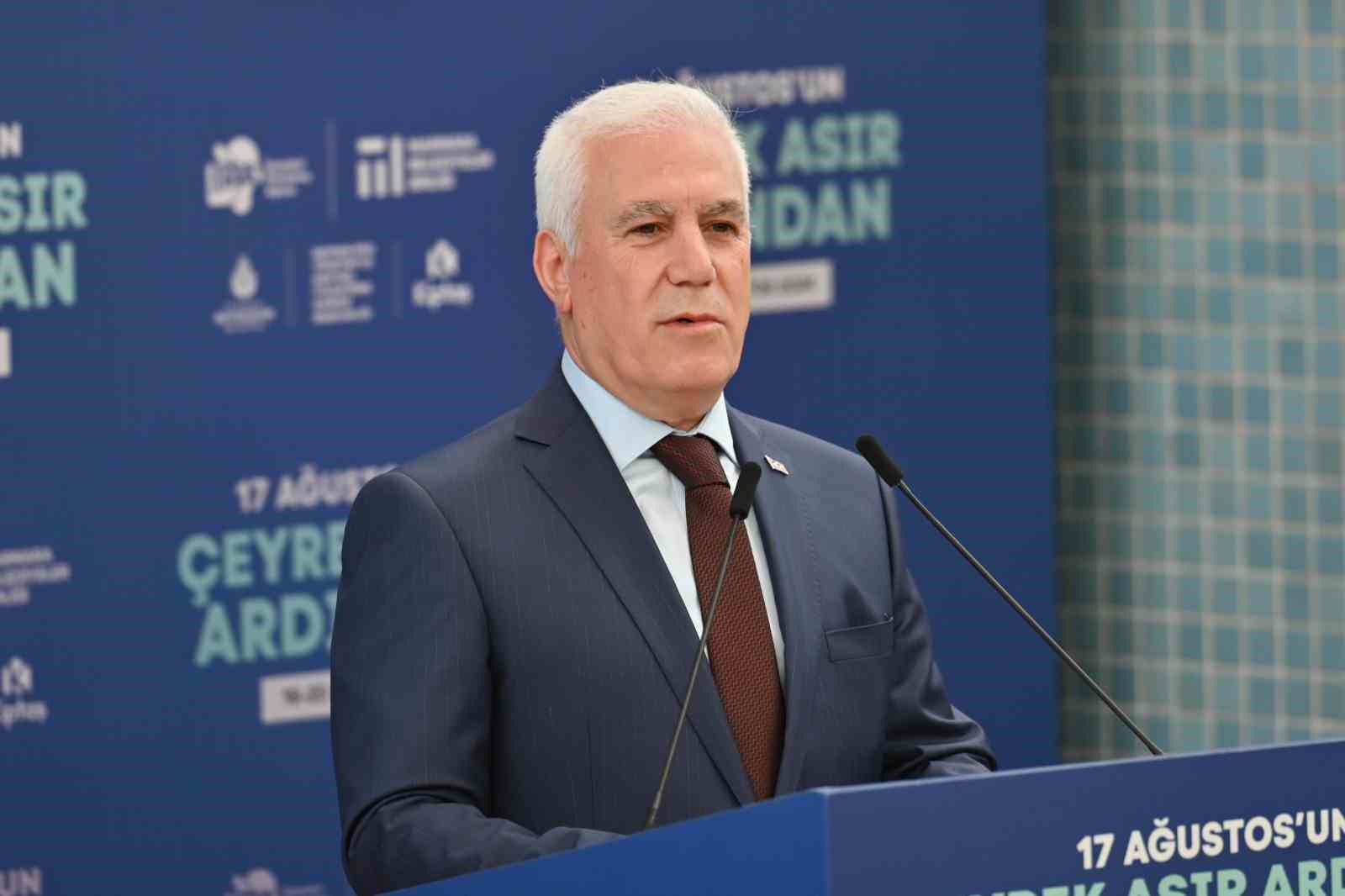 MARMARA DEPREMİ’NİN 25. YIL DÖNÜMÜNDE, MARMARA BELEDİYELER BİRLİĞİ (MBB) VE