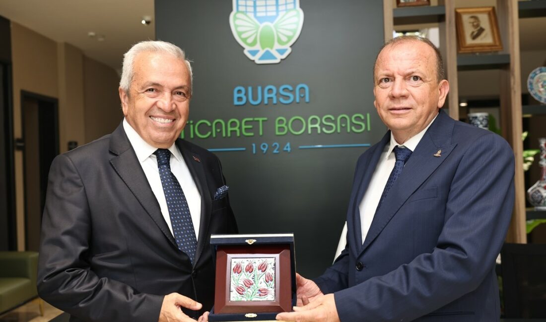 Başkan Şadi Özdemir’den Bursa Ticaret Borsası’na ziyaret NİLÜFER BELEDİYE BAŞKANI ŞADİ ÖZDEMİR, BURSA TİCARET BORSASI (BTB) BAŞKANI