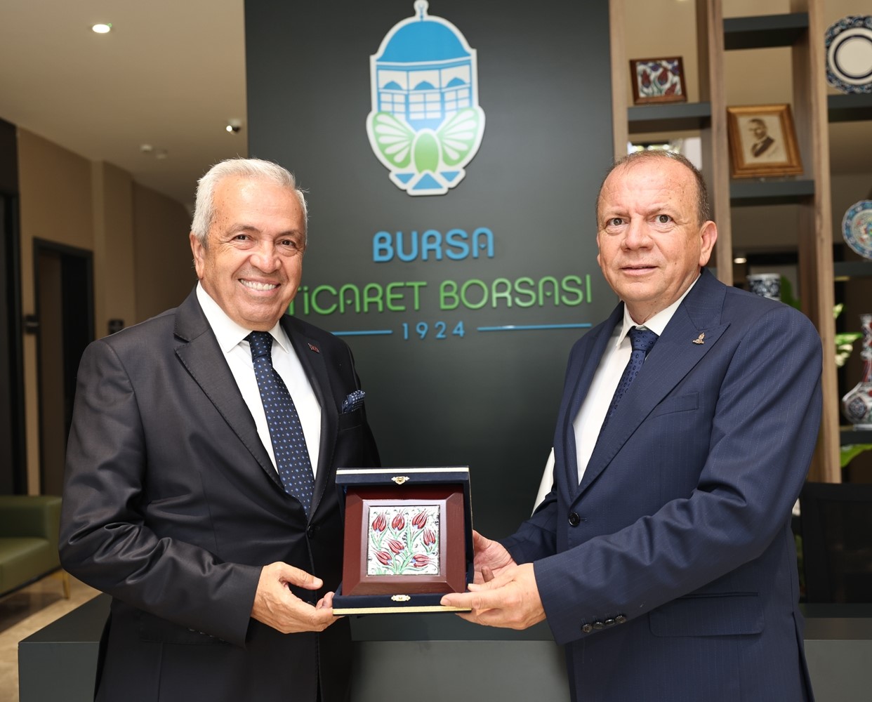 NİLÜFER BELEDİYE BAŞKANI ŞADİ ÖZDEMİR, BURSA TİCARET BORSASI (BTB) BAŞKANI