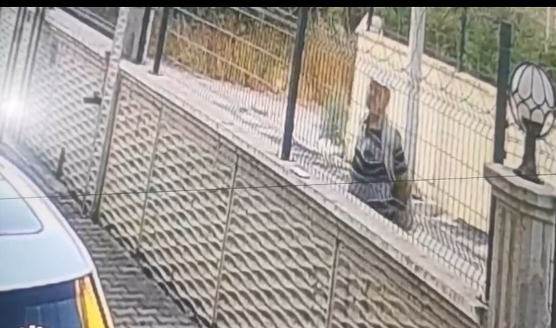 Bir ileri bir geri gitti… Volta atan hırsız kameraya yansıdı BİR İLERİ BİR GERİ GİTTİ... VOLTA ATAN HIRSIZ KAMERAYA YANSIDI