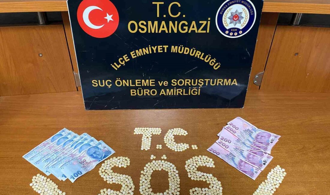 Bursa Osmangazi’de suça ve suçluya geçit yok ELE GEÇİRİLENLER
