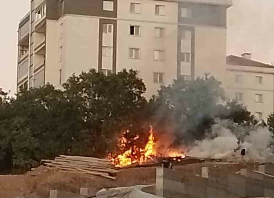 Bursa’da korkutan yangın BURSA’DA KORKUTAN YANGIN
