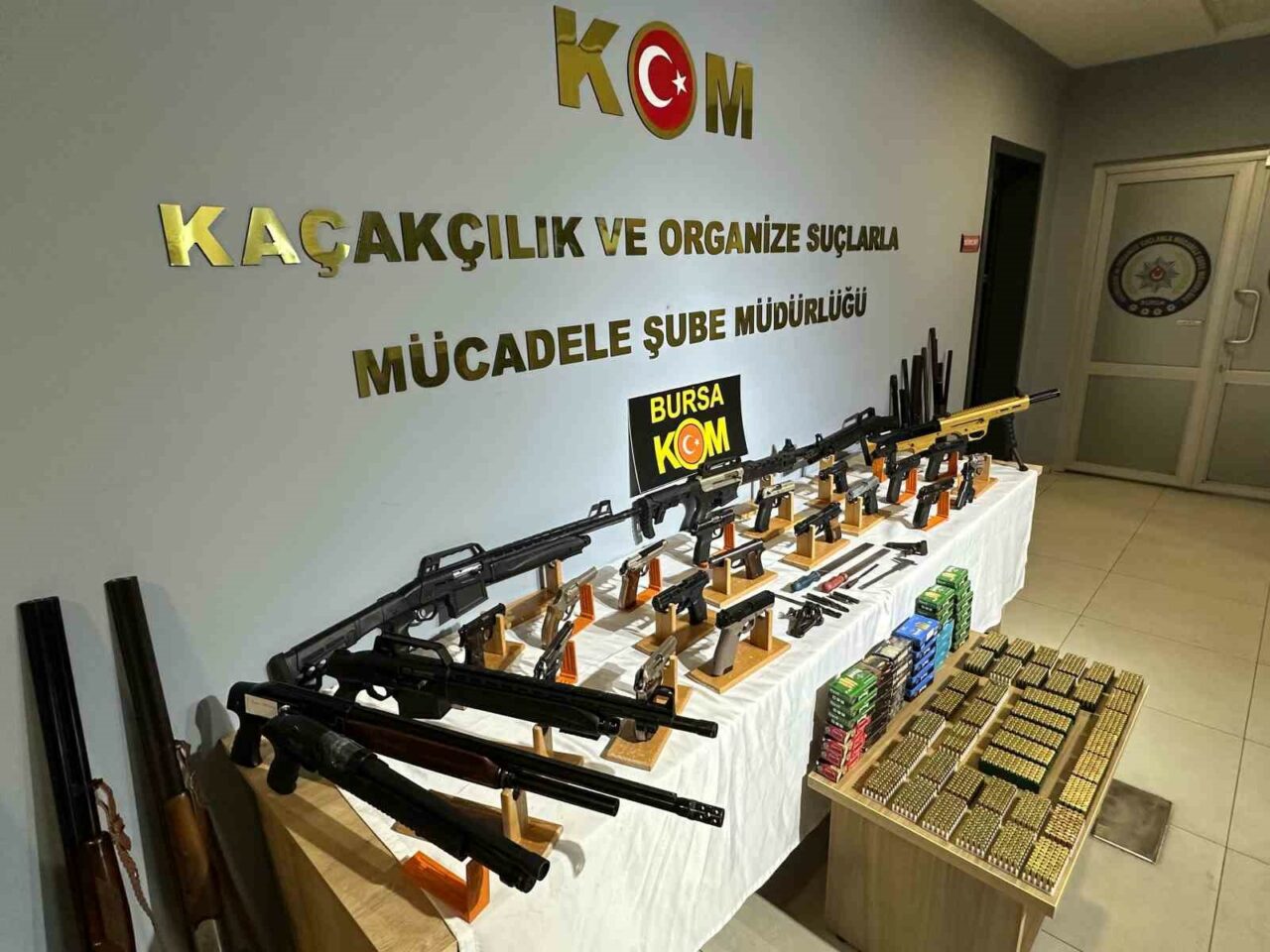 BURSA İL EMNİYET MÜDÜRLÜĞÜ KAÇAKÇILIK VE ORGANİZE SUÇLARLA MÜCADELE ŞUBE