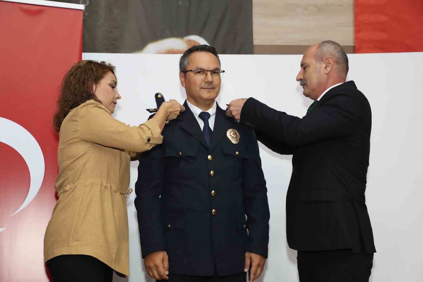 BURSA'DA RÜTBE TERFİ TÖRENİ DÜZENLENDİ