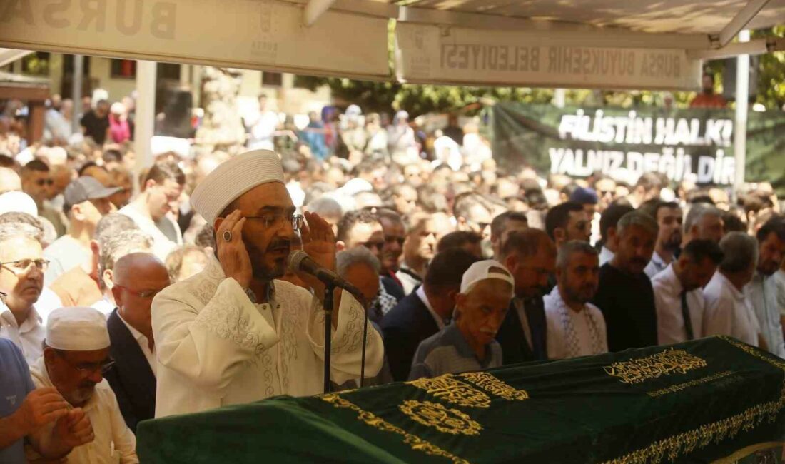 Bursa’da yüzlerce kişi Haniye için gıyabi cenaze namazına durdu BURSA ULU CAMİ’DE GEÇTİĞİMİZ GÜNLERDE İRAN’DAKİ KONUTUNDA ŞEHİT EDİLEN İSMAİL