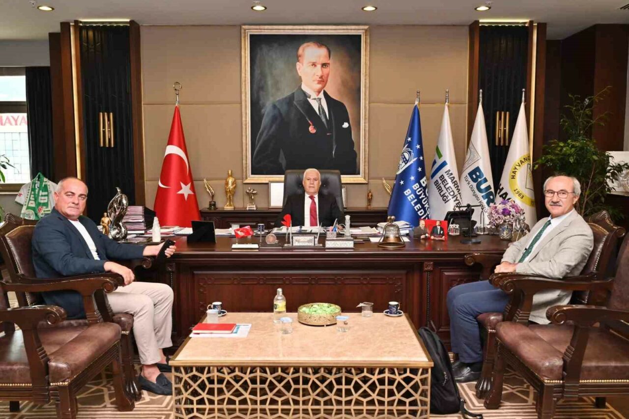 BURSA BÜYÜKŞEHİR BELEDİYE BAŞKANI MUSTAFA BOZBEY, BANDIRMA ONYEDİ EYLÜL ÜNİVERSİTESİ