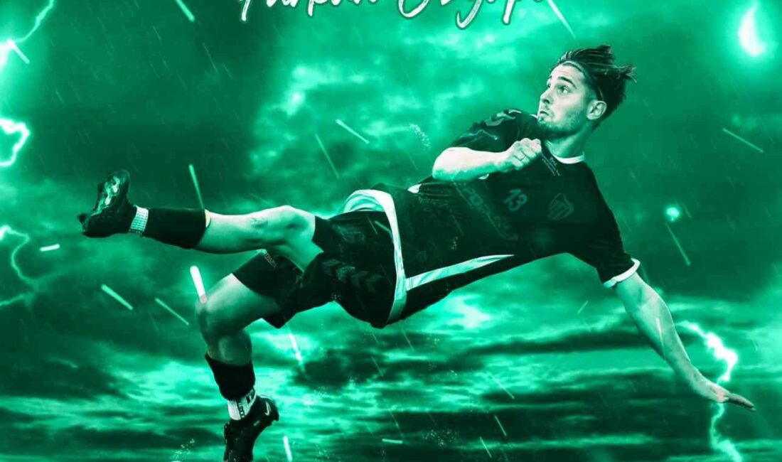 BURSASPOR KULÜBÜ, TRANSFERİ BU GÖRSELLE DUYURDU.