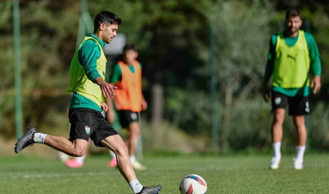 BURSASPOR'DA BOLU KAMPI DEVAM EDİYOR.