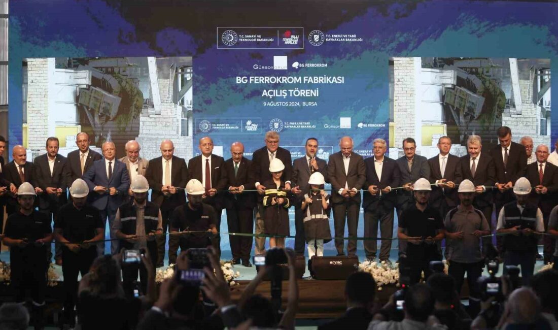 Bursa’ya 250 milyon dolarlık yatırım BURSA'DA YÜZDE 100 YERLİ SERMAYE İLE 250 MİLYON DOLARA GÜRSOY