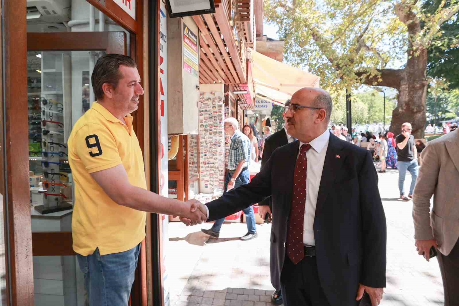 EMNİYET GENEL MÜDÜRLÜĞÜ GÖREVİNE ATANAN BURSA VALİSİ MAHMUT DEMİRTAŞ, CUMA