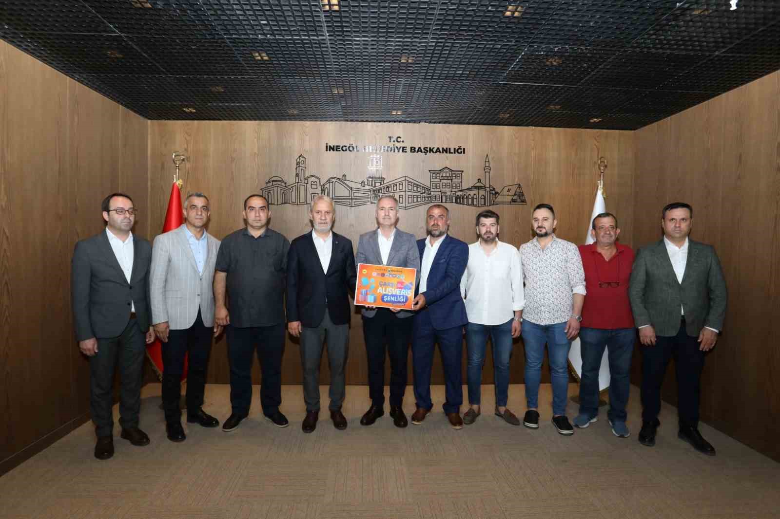 İNEGÖL BELEDİYESİ ÖNCÜLÜĞÜNDE TİCARET VE SANAYİ ODASI İLE ESNAF ODALARININ