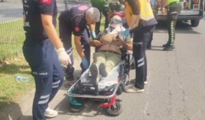 Motosiklet kazasında sürücü yaralandı BURSA MUDANYA’DA MEYDANA GELEN TRAFİK KAZASINDA, MOTOSİKLET SÜRÜCÜSÜ YARALANDI.