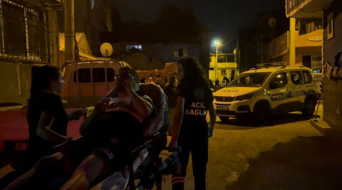 OCAK YANDI, YAĞ ÜZERİNE DÖKÜLDÜ