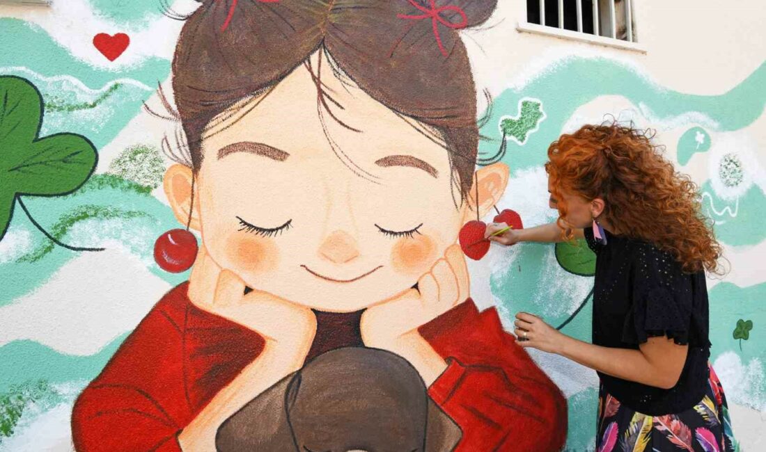 Osmangazi’nin duvarlarında sanat var OSMANGAZİ BELEDİYESİ, BOŞ DUVARLARI DEV RESİMLER İLE SÜSLEYEREK HEM İLÇEYE