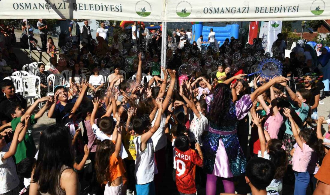 OSMANGAZİ BELEDİYESİ, İLÇEYE BAĞLI MAHALLELERDE DÜZENLEDİĞİ KÖYÜMÜZDE ŞENLİK VAR ETKİNLİKLERİ