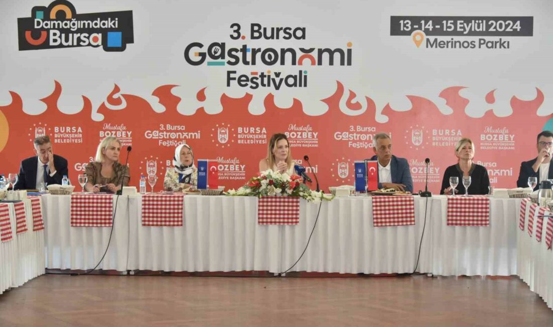 Üreten Kadınlar Sokağı, Bursa Gastronomi Festivali’nde BURSA BÜYÜKŞEHİR BELEDİYESİ TARAFINDAN BU YIL 3’ÜNCÜSÜ DÜZENLENECEK OLAN ‘BURSA