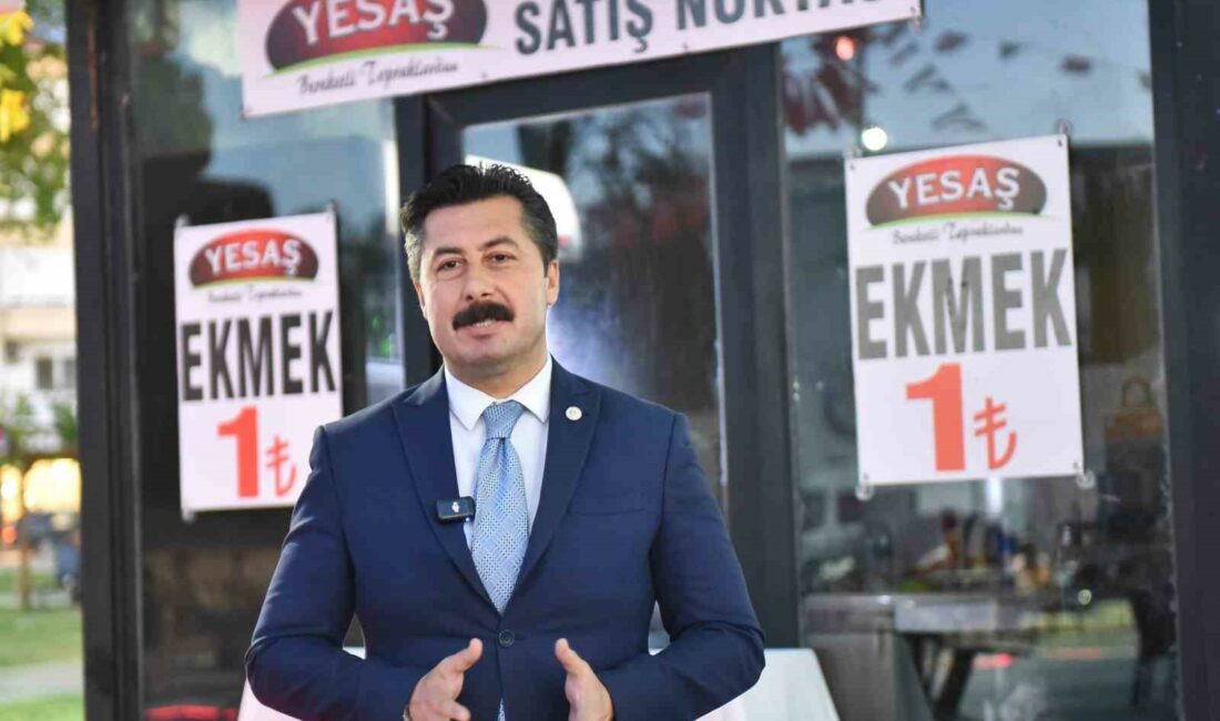 Yenişehir’de ekmek 1 TL’den satılmaya başlandı YENİŞEHİR BELEDİYE BAŞKANI ERCAN ÖZEL 5 YIL ÖNCE HALKINA VERDİĞİ