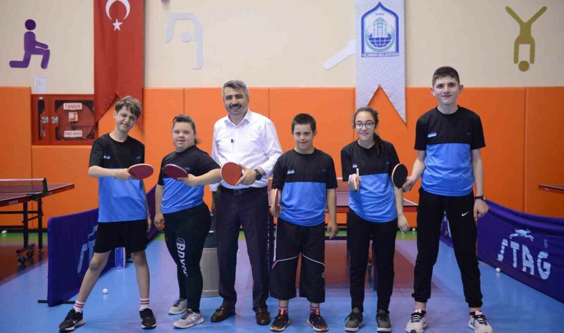 Yıldırım’da özel çocuklara özel eğitim BURSA’NIN SPORDA MARKA YÜZÜ OLAN NAİM SÜLEYMANOĞLU SPOR KOMPLEKSİ’NDE EĞİTİMLER