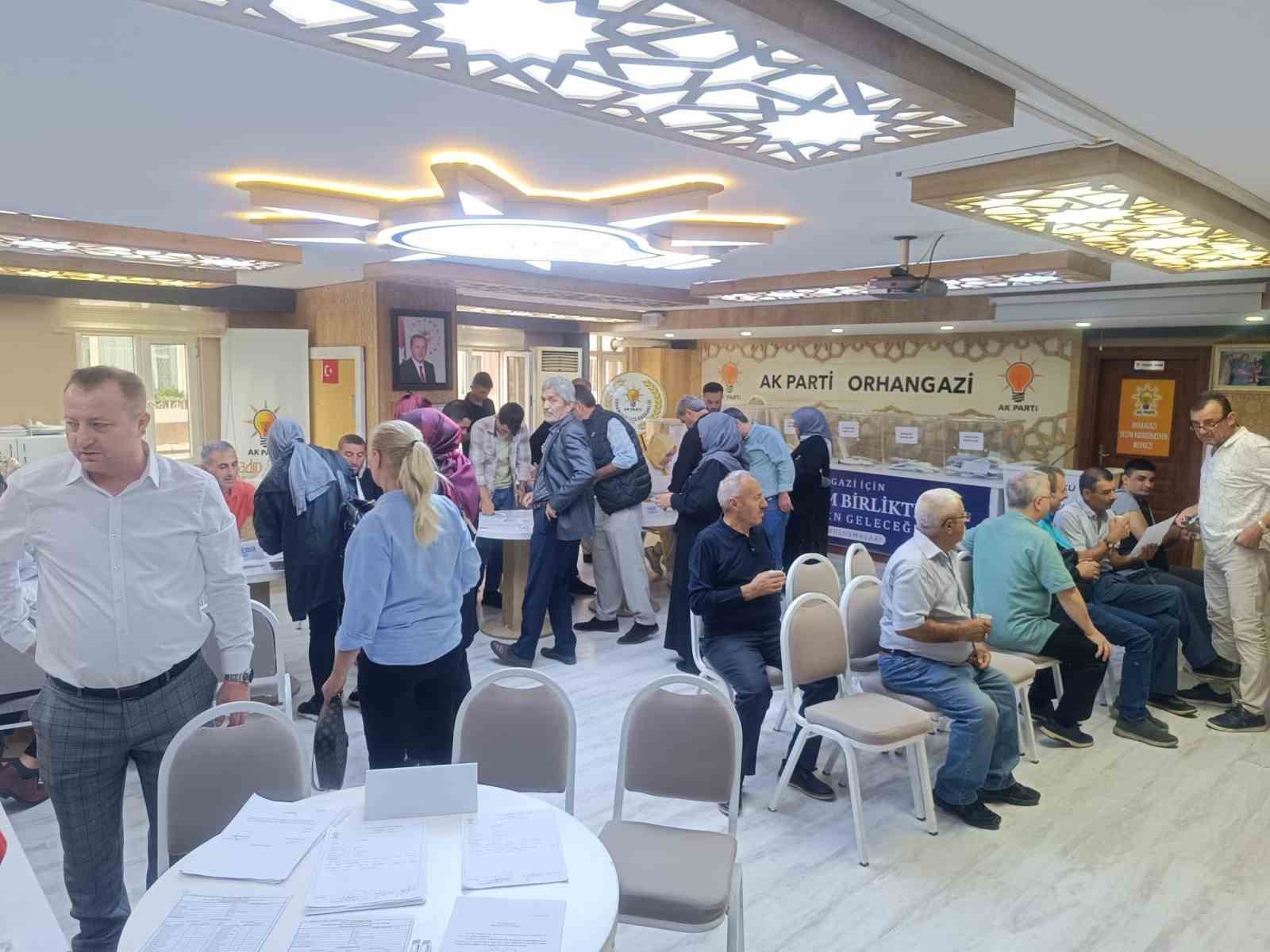 EKİM AYI SONUNDA YAPILMASI PLANLANAN AK PARTİ ORHANGAZİ KONGRESİ ÖNCESİNDE