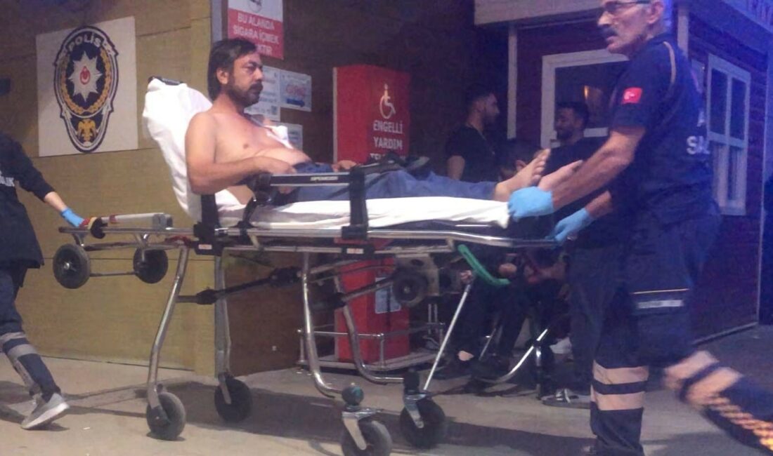 ARKADAŞINI TORNAVİDAYLA AĞIR YARALADI, ALKOL İÇERKEN YAKALANDI