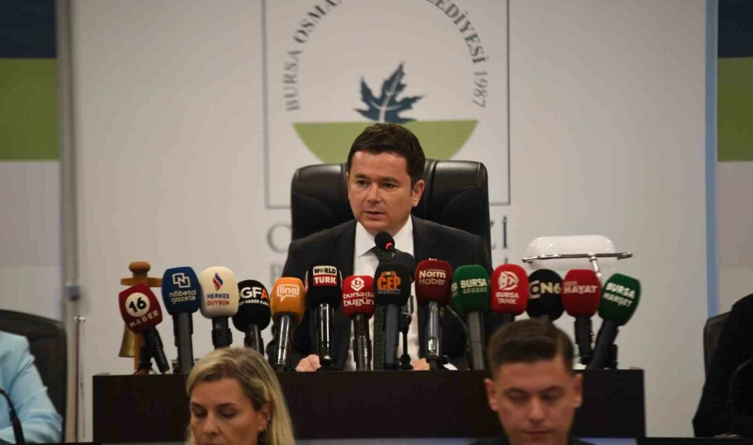 OSMANGAZİ BELEDİYESİ EYLÜL AYI OLAĞAN MECLİS TOPLANTISI, OSMANGAZİ BELEDİYE BAŞKANI