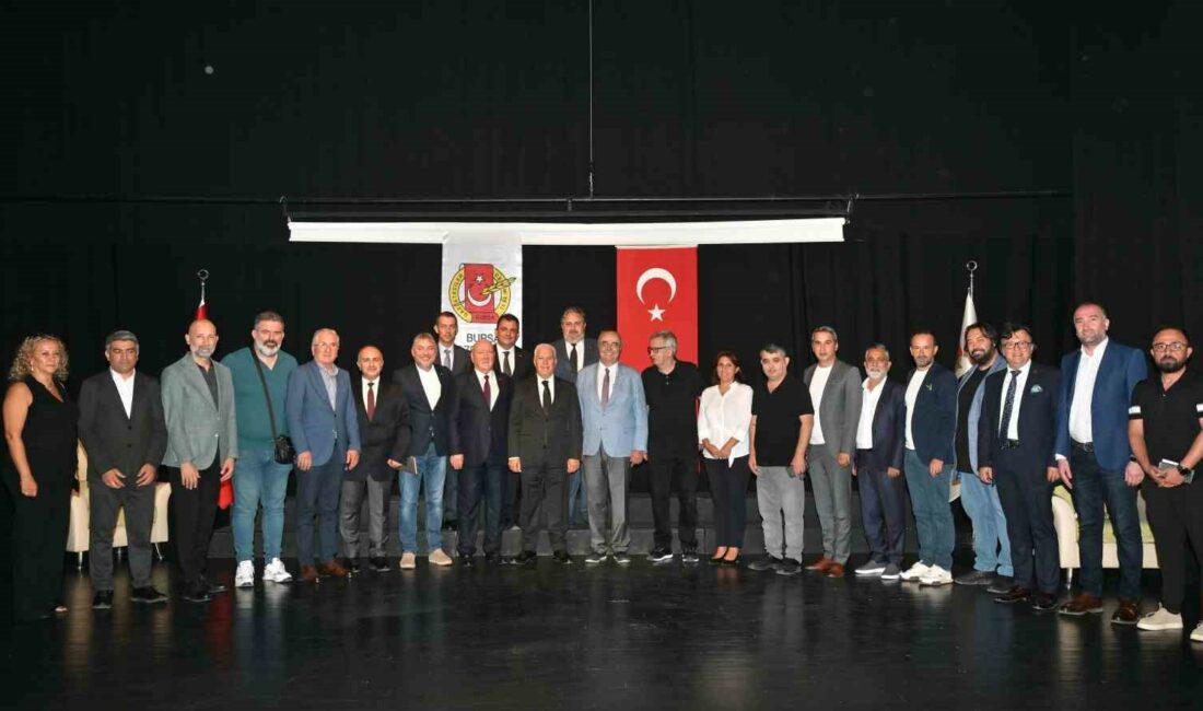 BURSA BÜYÜKŞEHİR BELEDİYE BAŞKANI MUSTAFA BOZBEY, BURSA GAZETECİLER CEMİYETİ’Nİ (BGC)