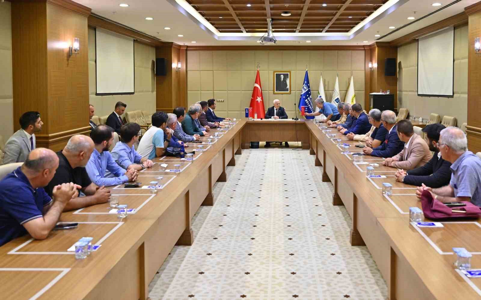 BURSA BÜYÜKŞEHİR BELEDİYE BAŞKANI MUSTAFA BOZBEY, ‘BAŞKAN BOZBEY İLE BİR