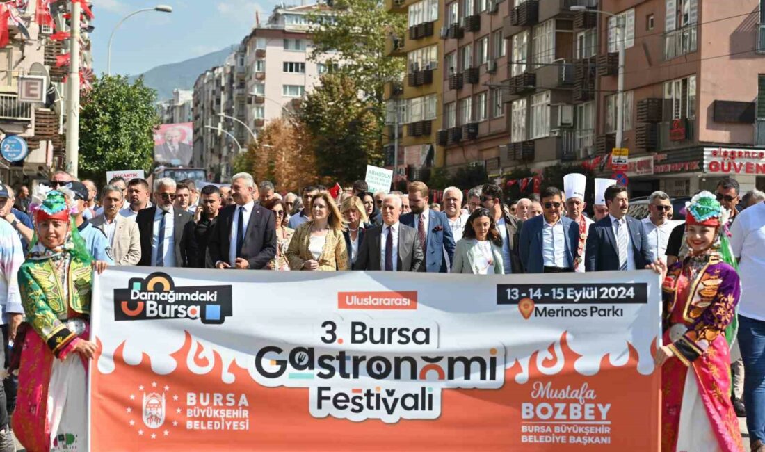 BURSA’NIN TESCİLLİ LEZZETLERİNİ DÜNYAYA DUYURMAK AMACIYLA ‘DAMAĞIMDAKİ BURSA’ TEMASIYLA BU