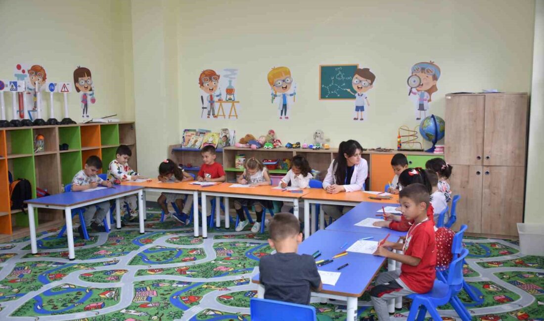 Bursa Yuvam’da ders zili çaldı BURSA BÜYÜKŞEHİR BELEDİYESİ TARAFINDAN ‘ÖNCE ÇOCUKLAR GÜLÜMSEYECEK’ TEMASIYLA HAYATA GEÇİRİLEN