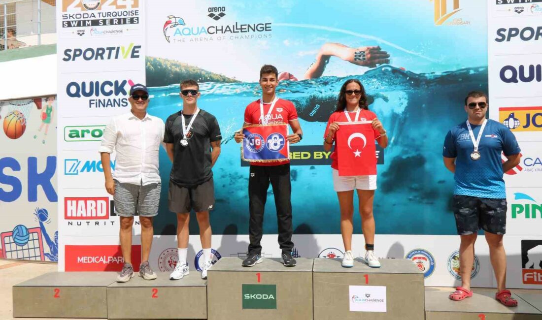 Bursalı komutan madalyaları topladı BURSALI JANDARMA ASTSUBAY MURAT KÖSLE, İSTANBUL’DA DÜZENLENEN YÜZME YARIŞMASINDA 2