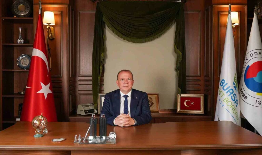 Bursa’nın çınarı Bursa Ticaret Borsası 100 yaşında BURSA TİCARET BORSASI YÖNETİM KURULU BAŞKANI ÖZER MATLI
