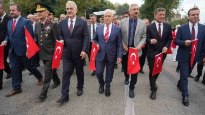 BURSA'NIN DÜŞMAN İŞGALİNDEN KURTULUŞUNUN 102'NCİ YILDÖNÜMÜ BURSA VALİLİĞİ TARAFINDAN GERÇEKLEŞTİRİLEN