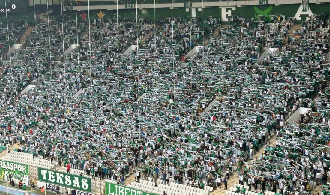 Bursaspor 43 bin 160 taraftarla yeni rekora ulaştı BURSASPOR, YÜZÜNCÜ YIL ATATÜRK STADYUMU'NDA OYNADIĞI MUŞ SPOR KULÜBÜ MAÇINDA