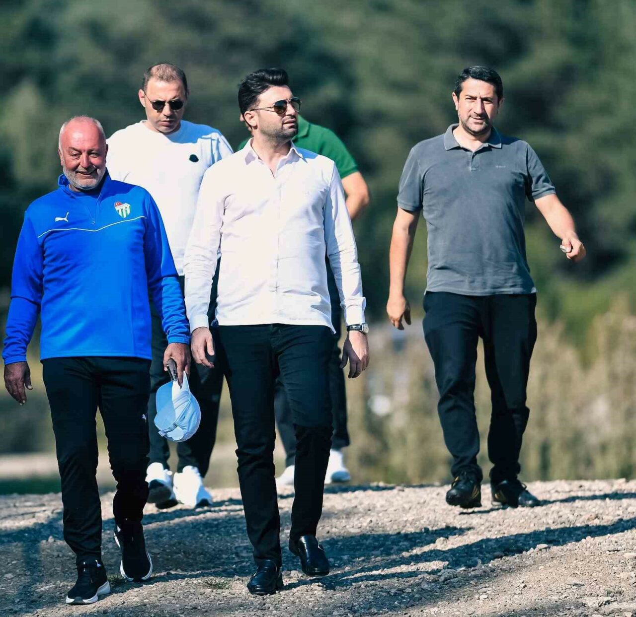 BURSASPOR BAŞKANI ENES ÇELİK, SPONSORLUK ANLAŞMASINI AÇIKLADI.