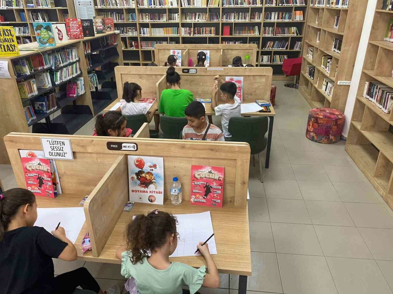 OSMANGAZİ BELEDİYESİ TARAFINDAN DEMİRTAŞ KÜTÜPHANESİ’NDE DÜZENLENEN ‘ÇOCUK GÖZÜNDEN KÜTÜPHANE’ ETKİNLİĞİNE