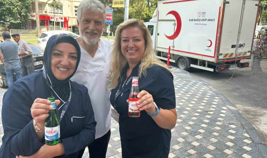 Doruk Sağlık Grubu’ndan kan bağışına büyük destek DORUK SAĞLIK GRUBU KIZILAY’LA BİRLİKTE, DAHA ÇOK SAYIDA BAĞIŞÇIYA ULAŞABİLMEK