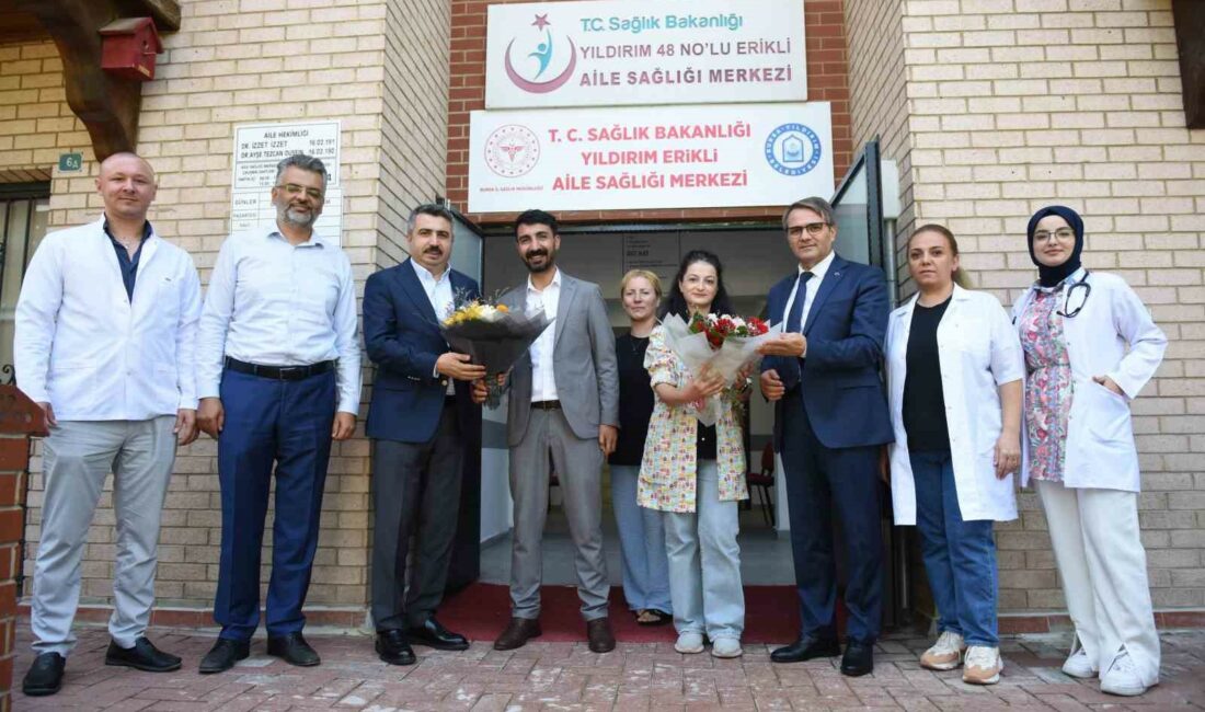 Erikli Aile Sağlık Merkezi hizmet vermeye başladı YILDIRIM BELEDİYE BAŞKANI OKTAY YILMAZ, 14’ÜNCÜ SAĞLIK YATIRIMI OLARAK İLÇEYE