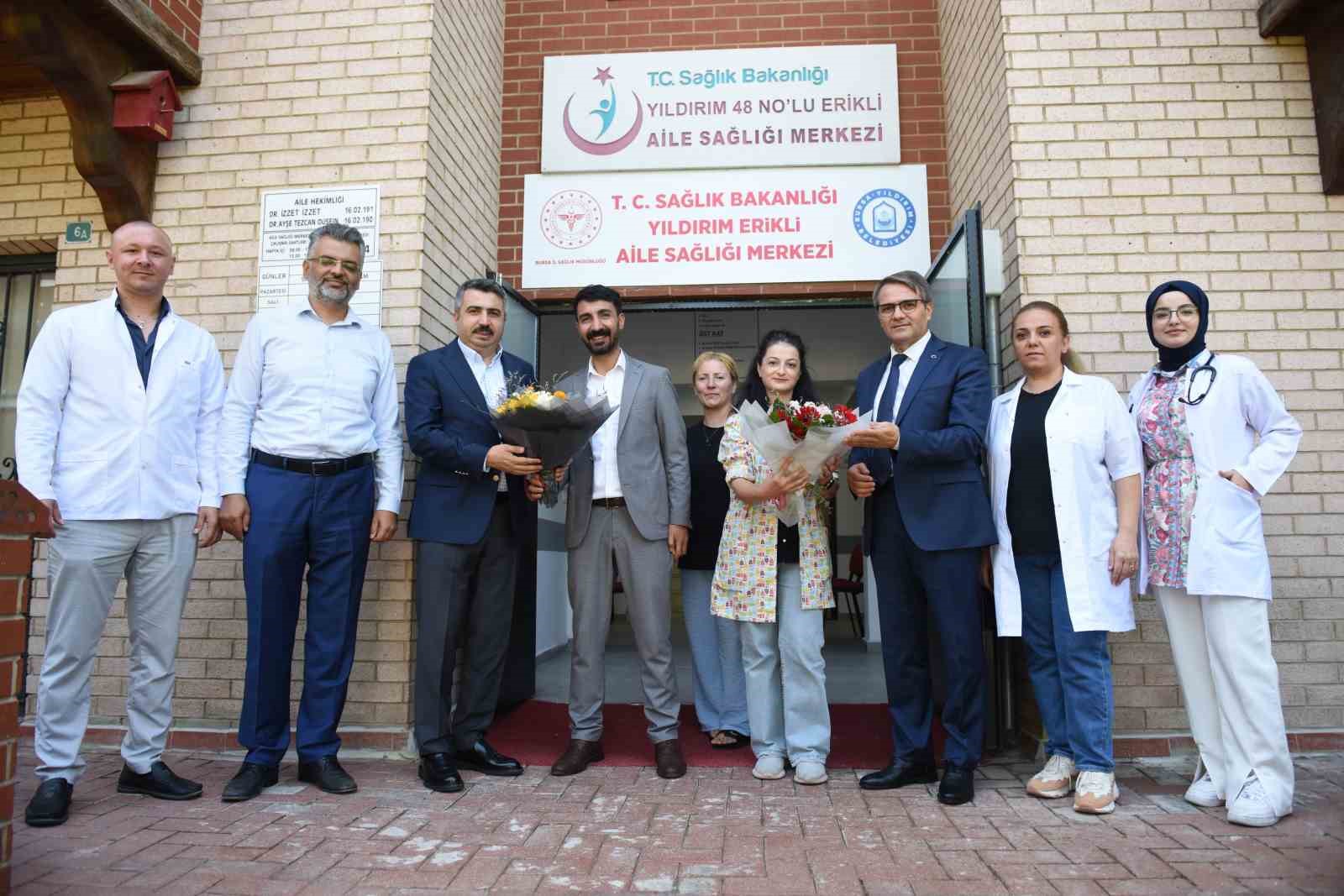 YILDIRIM BELEDİYE BAŞKANI OKTAY YILMAZ, 14’ÜNCÜ SAĞLIK YATIRIMI OLARAK İLÇEYE