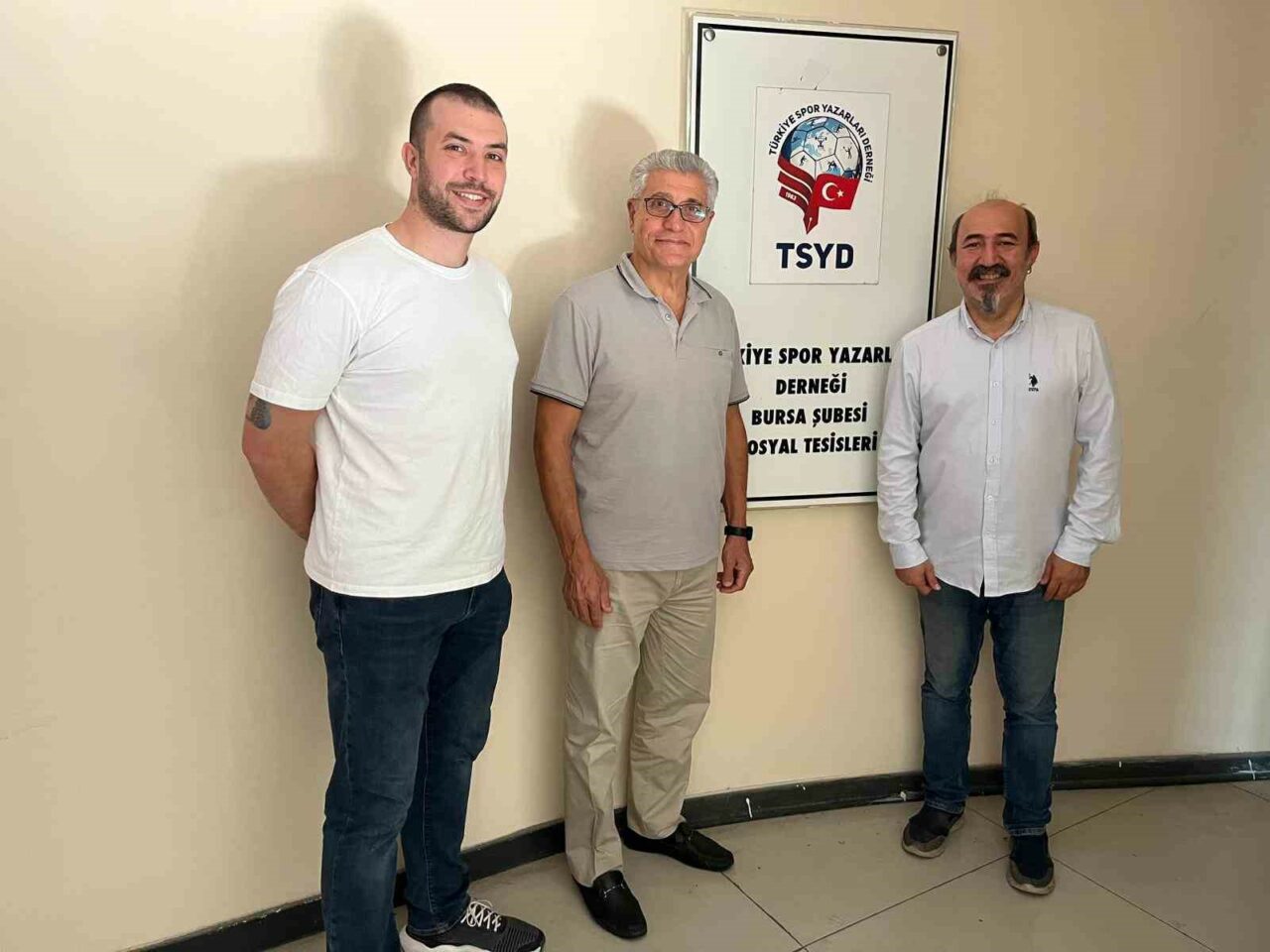 FİNALSPOR İKİNCİ BAŞKANI TAHSİN YILDIRIM İLE GENEL MENAJER MUSTAFA KEMAL