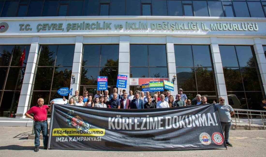 Gemlik’te derin deniz deşarj kapasite artırımına 5 bin imza toplandı BURSA KENT KONSEYİ, GEMLİK KENT KONSEYİ VE DOĞADER, ÇEVRE ŞEHİRCİLİK