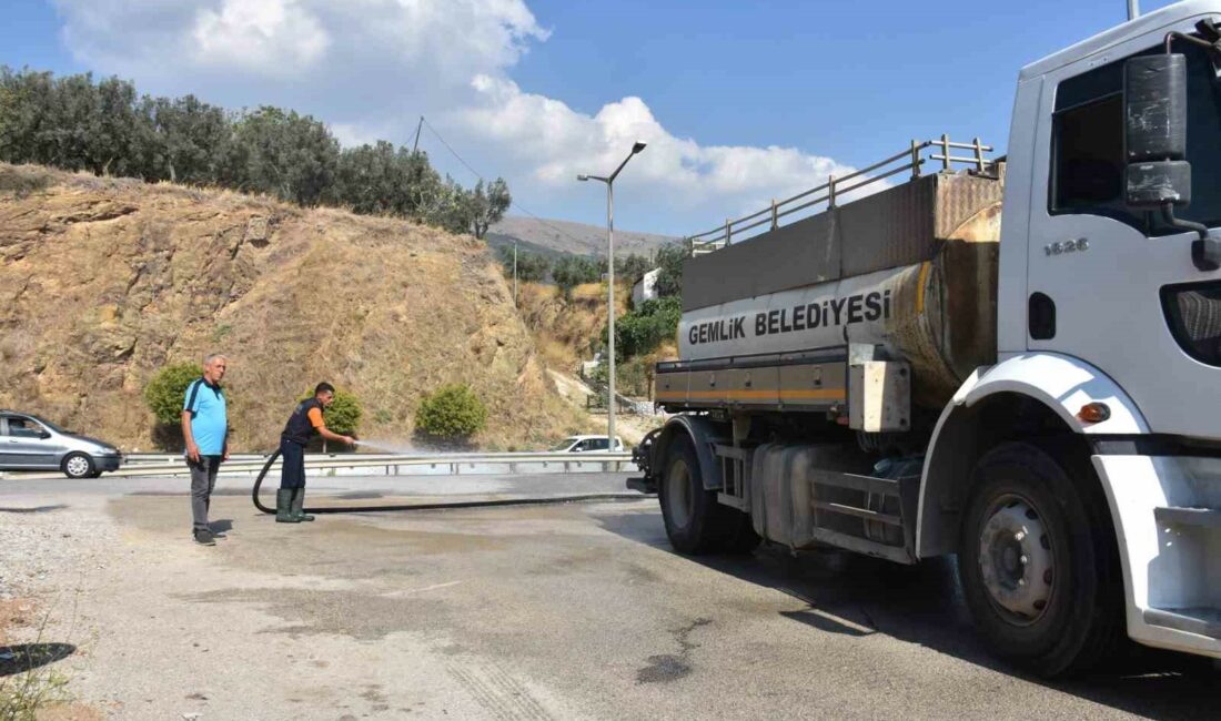 Gemlik’te dört koldan temizlik GEMLİK BELEDİYESİ TEMİZLİK İŞLERİ MÜDÜRLÜĞÜ EKİPLERİ, İLÇE GENELİNDE TEMİZLİK ÇALIŞMALARINA