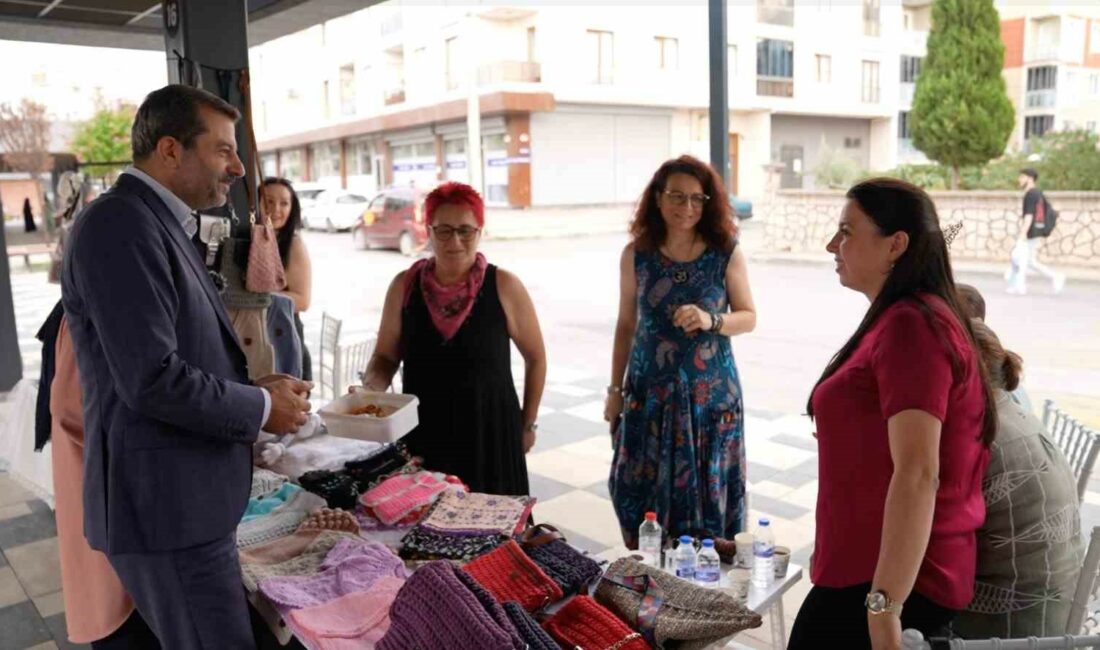 “Gürsu Maharetli Eller Çarşısı” üreten kadınları buluşturuyor GÜRSULU EV HANIMLARI, ALDIKLARI EĞİTİMLER VE EL BECERİLERİYLE OLUŞTURDUKLARI ÜRÜNLERİ,
