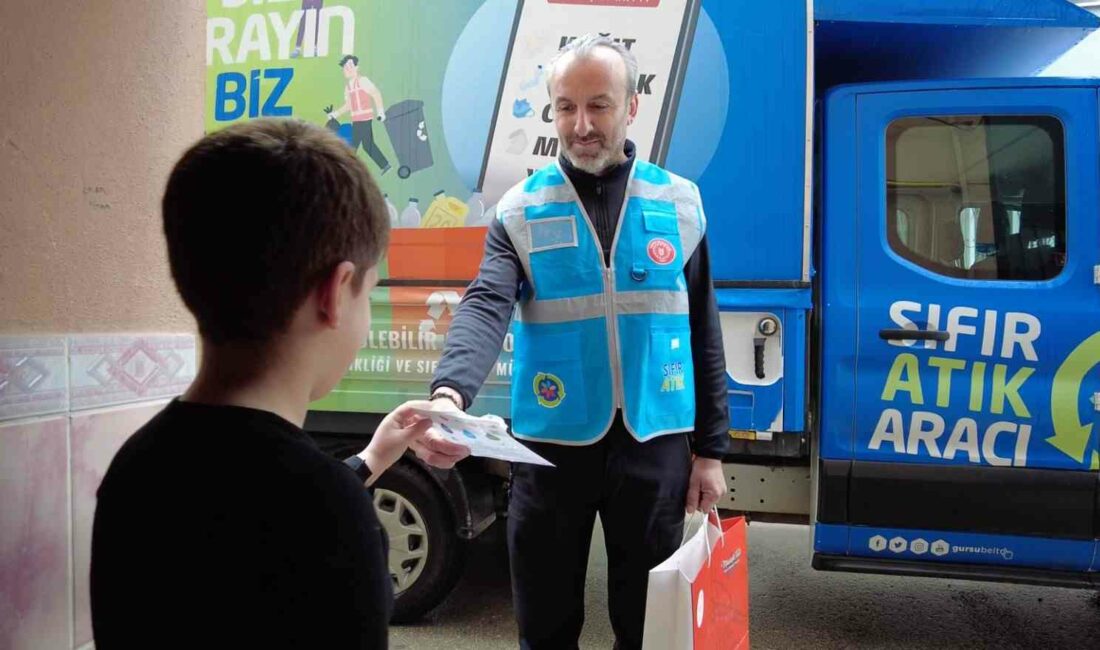 Gürsu’da 739 ton atık dönüştürüldü GÜRSU BELEDİYESİ, YEŞİL BİR GELECEK İÇİN ÜRETTİĞİ PROJELERLE, DOĞANIN KORUNMASINA