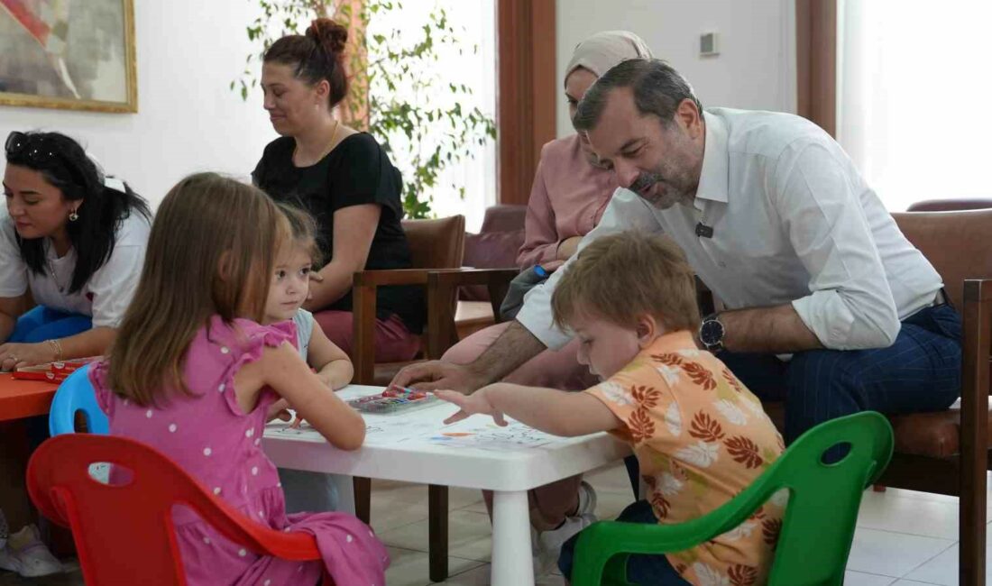 GÜRSU BELEDİYESİ’NİN ÜCRETSİZ OLARAK DÜZENLEDİĞİ ANNE ÇOCUK ATÖLYELERİ AÇILIR AÇILMAZ
