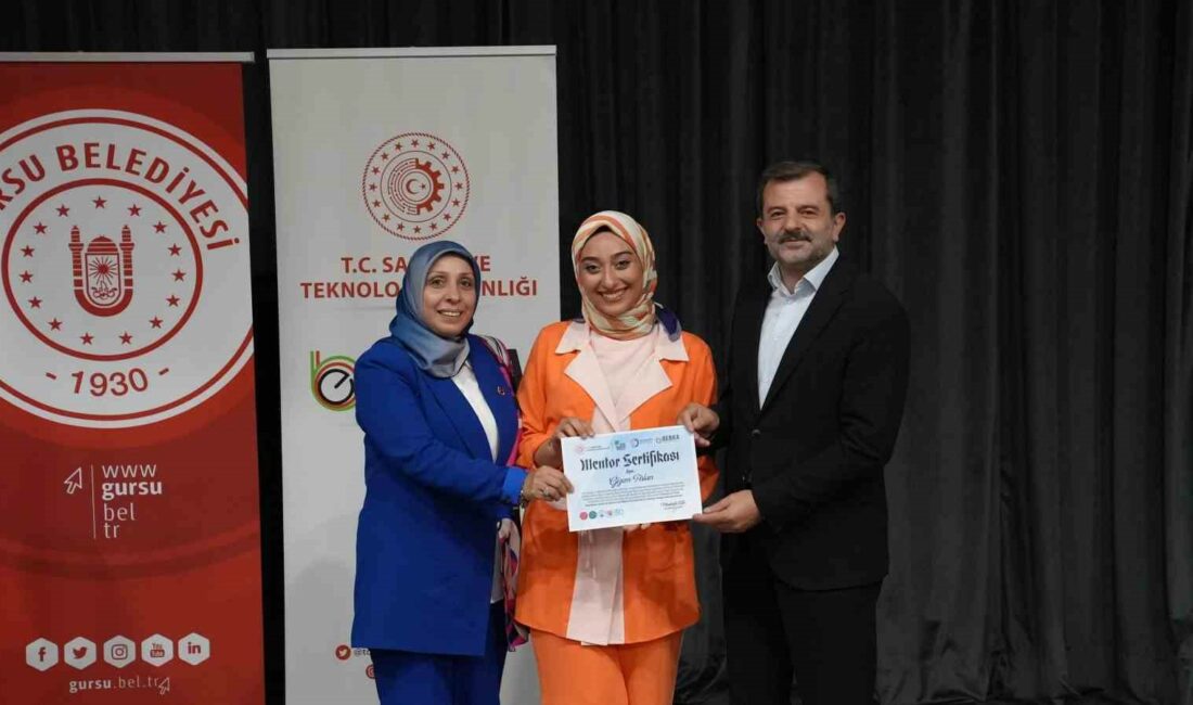 GÜRSU BELEDİYESİ’NİN KADIN VE GENÇLERİN HAYATLARINI DEĞİŞTİRDİĞİ GENÇ DİJİTAL GİRİŞİMCİLİK