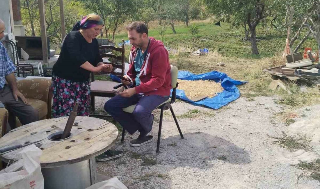 Hastasının ayağına giden doktor yüz güldürüyor DR. MİRSAD BEADİNİ VE VATANDAŞ