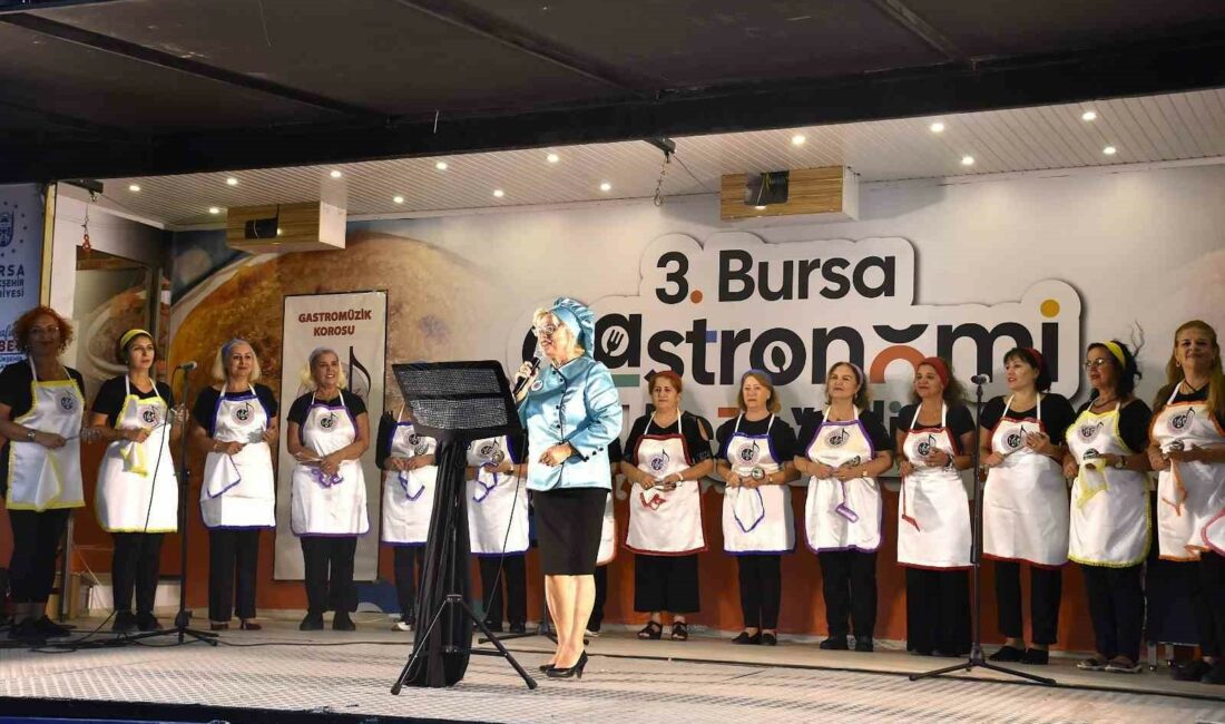 BURSA BÜYÜKŞEHİR BELEDİYESİ TARAFINDAN BU YIL 3’ÜNCÜSÜ DÜZENLENEN BURSA GASTRONOMİ