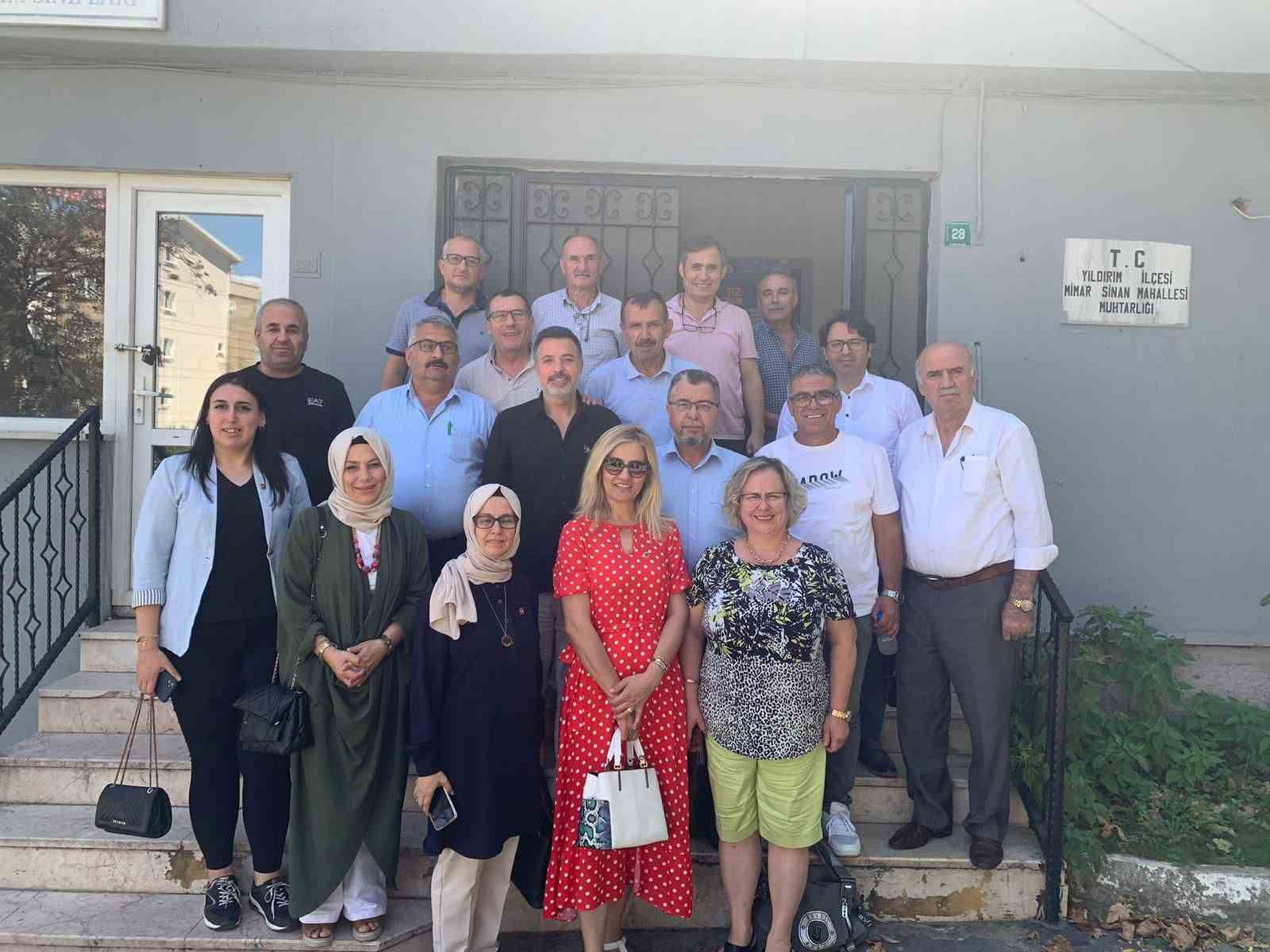 MHP YILDIRIM İLÇE BAŞKANLIĞI, YILDIRIM İLÇESİNDE BULUNAN 71 MAHALLE MUHTARI