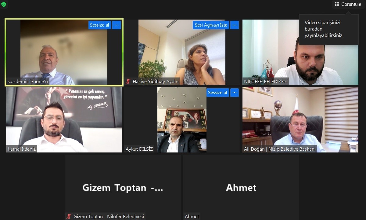 NİLÜFER BELEDİYE BAŞKANI ŞADİ ÖZDEMİR, YENİ KARDEŞ BELEDİYELERİN BAŞKANLARI İLE